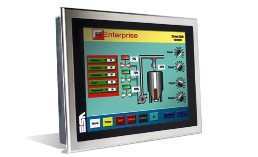 XM7 Stainless Steel Industrial Monitor