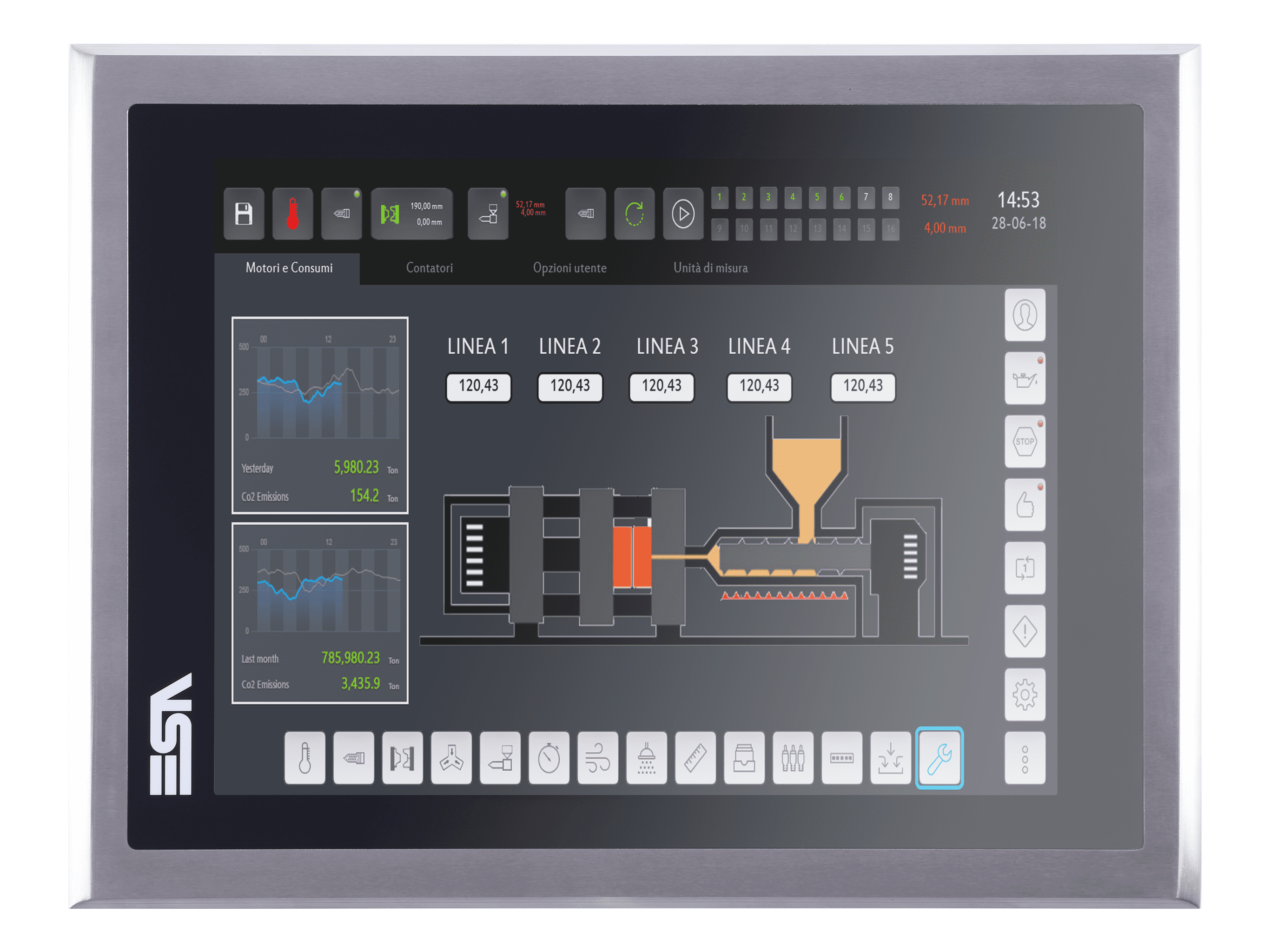 XM7 Industrial Monitor